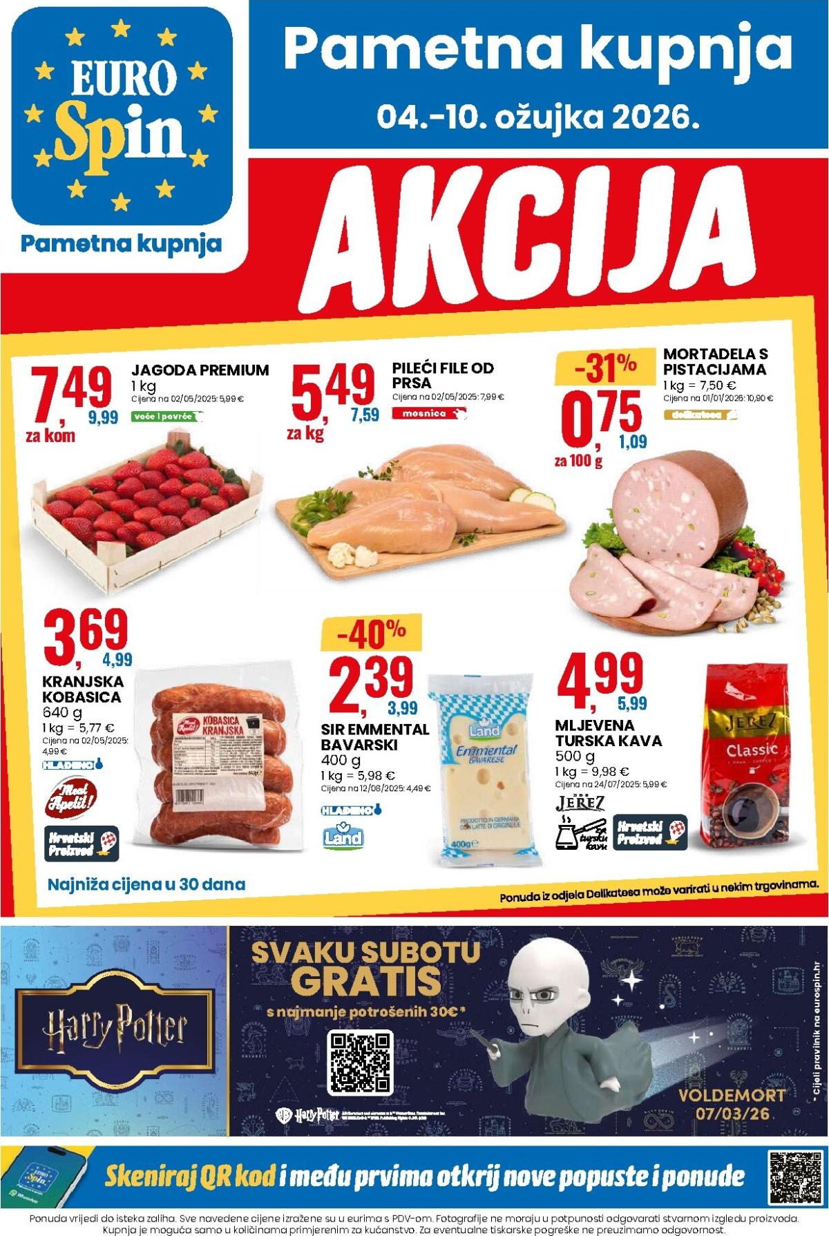 Prelistajte katalog Eurospin, vrijedi od 04.03.2026 do 10.03.2026