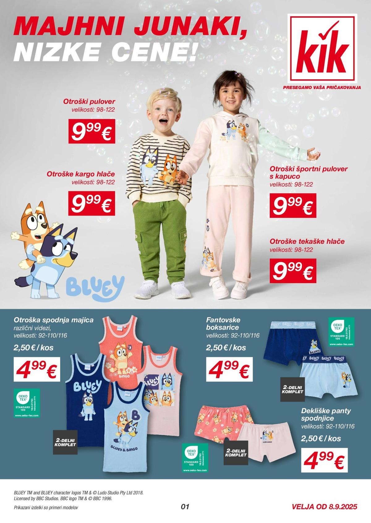 Prelistajte katalog KiK, vrijedi od 08.09. do 05.10.