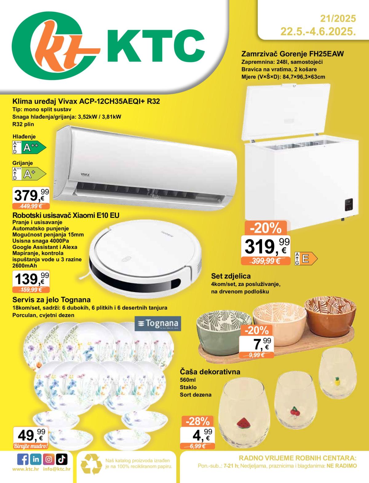 Prelistajte ovaj KTC - Tehnika i posude katalog, vrijedi od 22.05. do 04.06.