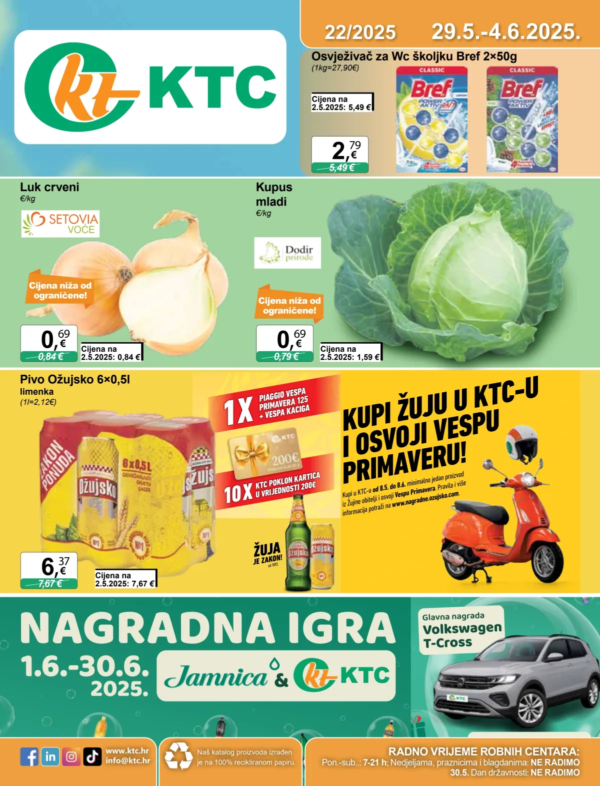 Prelistajte ovaj KTC - Široka potrošnja katalog, vrijedi od 29.05. do 04.06.