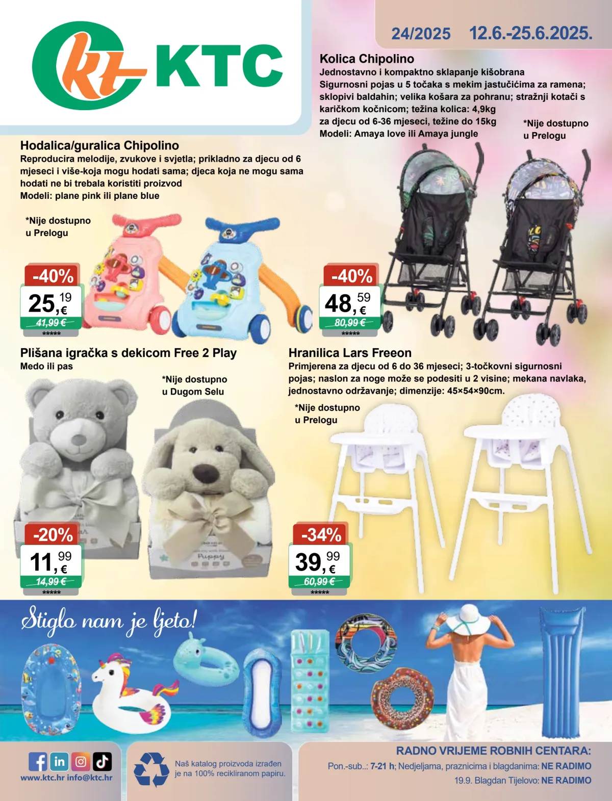 Prelistajte katalog KTC - Igračke i tekstil, vrijedi od 12.06. do 25.06.