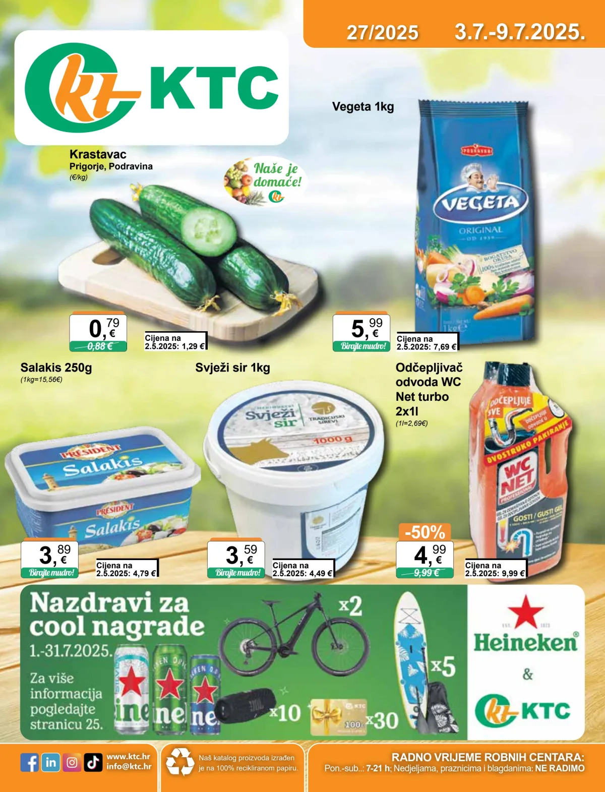 Prelistajte katalog KTC - Široka potrošnja, vrijedi od 03.07. do 09.07.