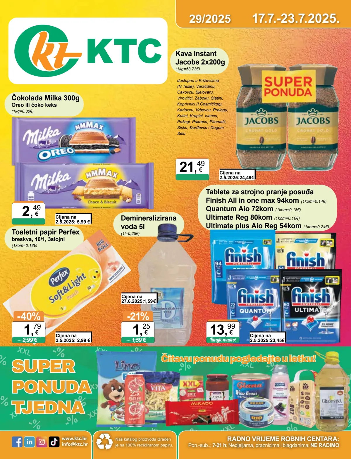 Prelistajte katalog KTC, vrijedi od 17.07. do 23.07.