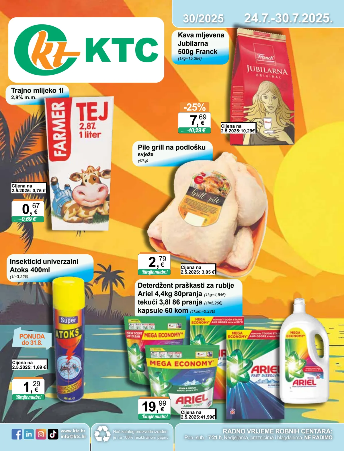 Prelistajte katalog KTC, vrijedi od 24.07. do 30.07.