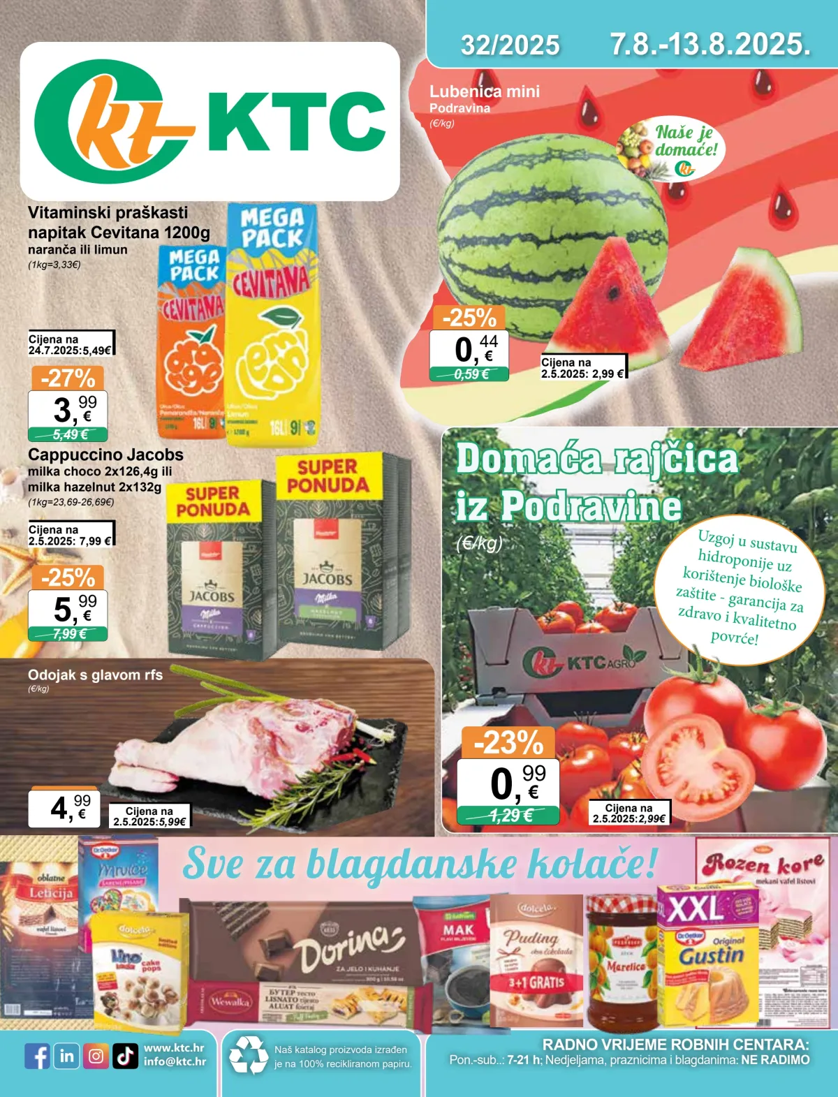 Prelistajte katalog KTC, vrijedi od 07.08. do 13.08.