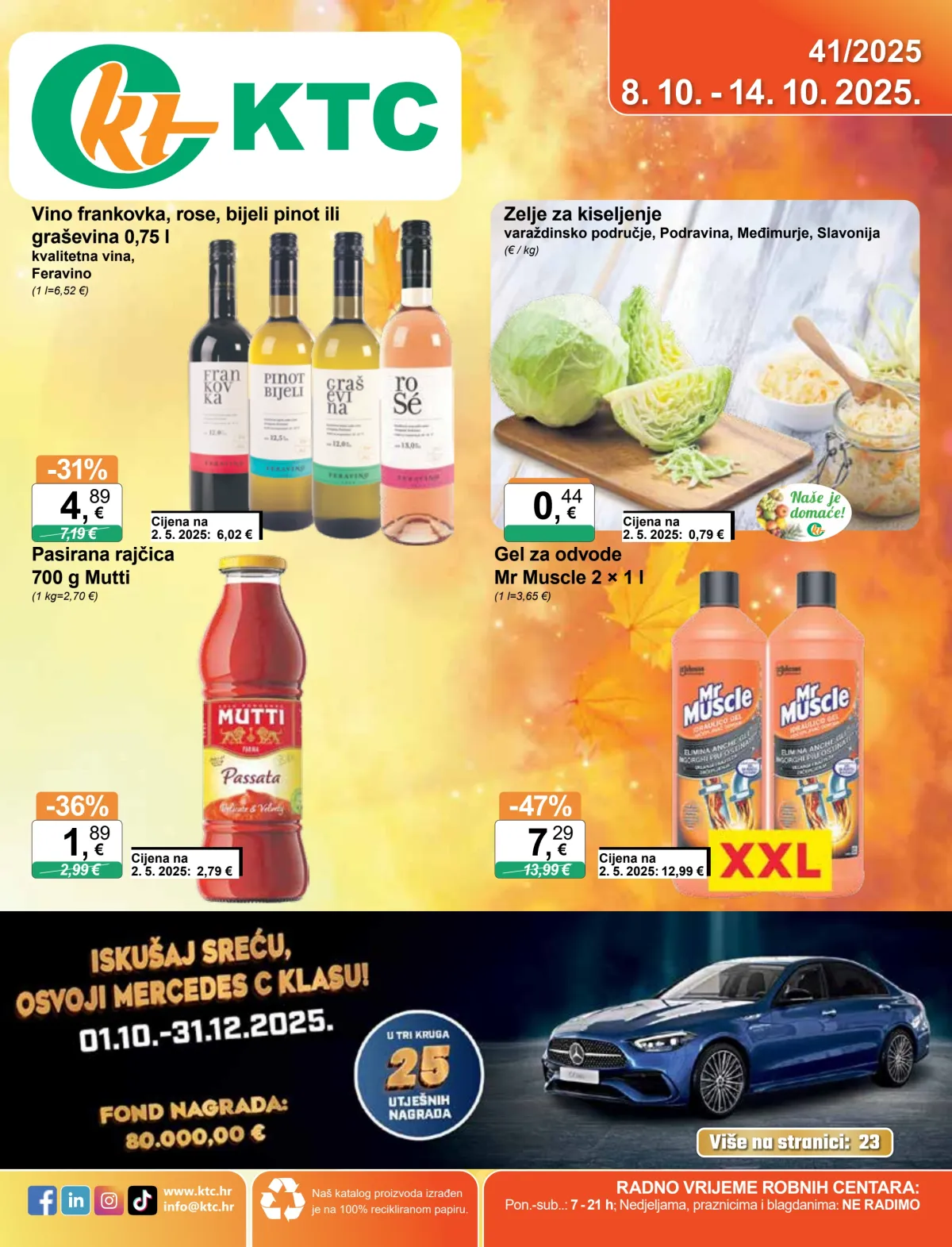 Prelistajte katalog KTC, vrijedi od 08.10. do 14.10.