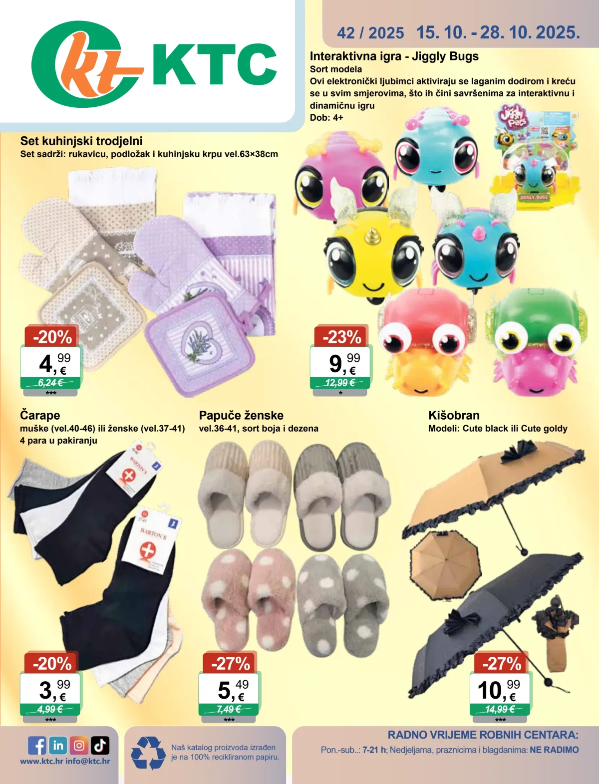 Prelistajte katalog KTC - Igračke i tekstil, vrijedi od 15.10. do 28.10.