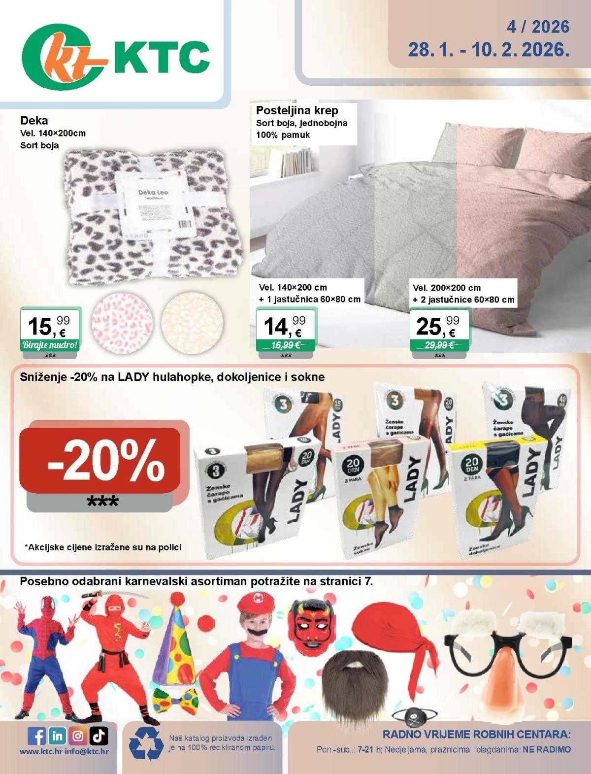 Prelistajte katalog KTC - Igračke i Tekstil, vrijedi od 28.01. do 10.02.