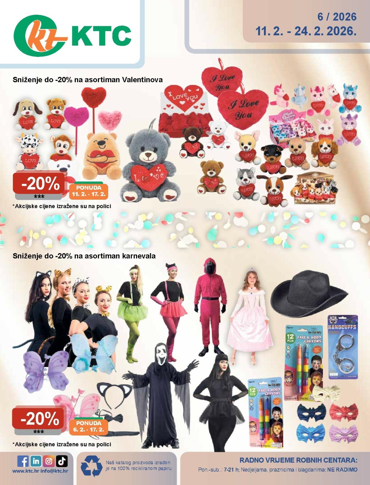 Prelistajte katalog KTC - Igračke i Tekstil, vrijedi od 11.02.2026 do 24.02.2026