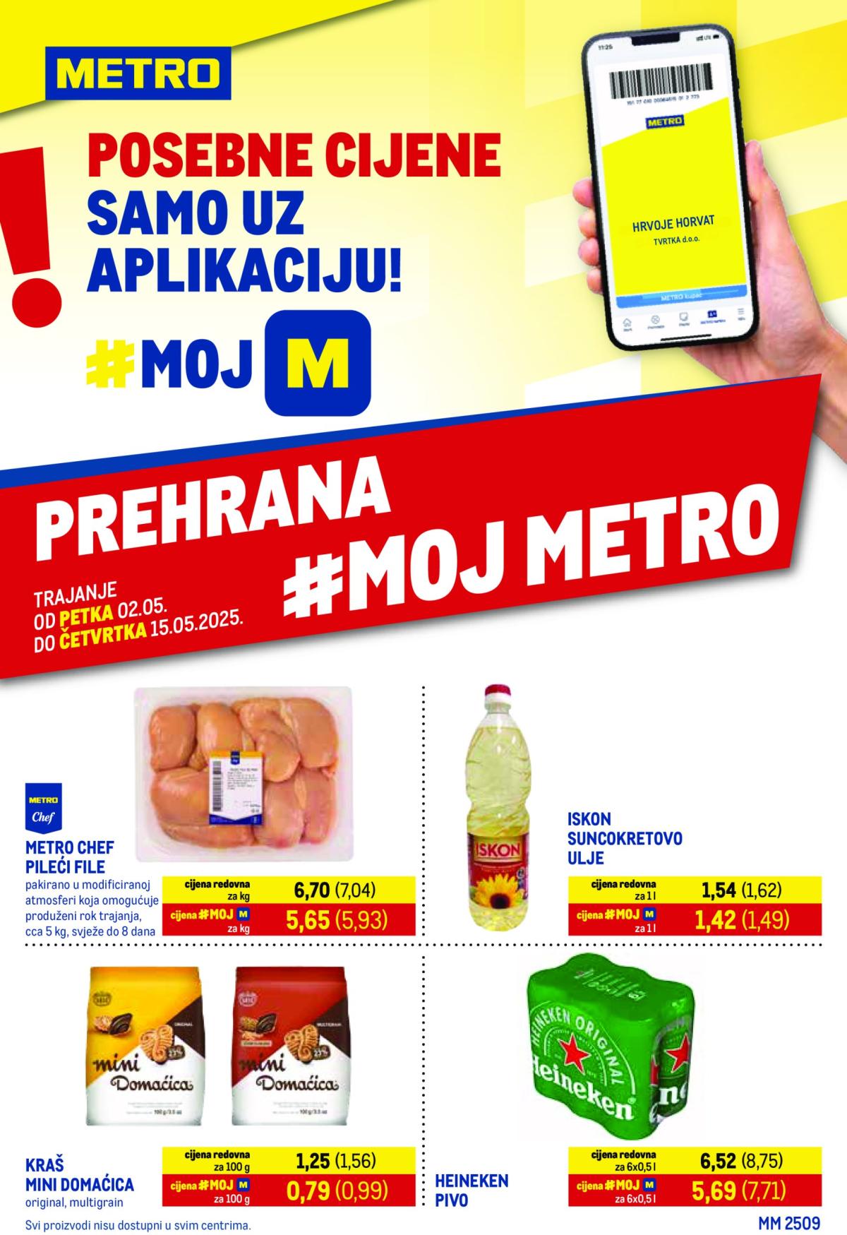Metro - Prehrana katalog vrijedi od 02.05. do 15.05.