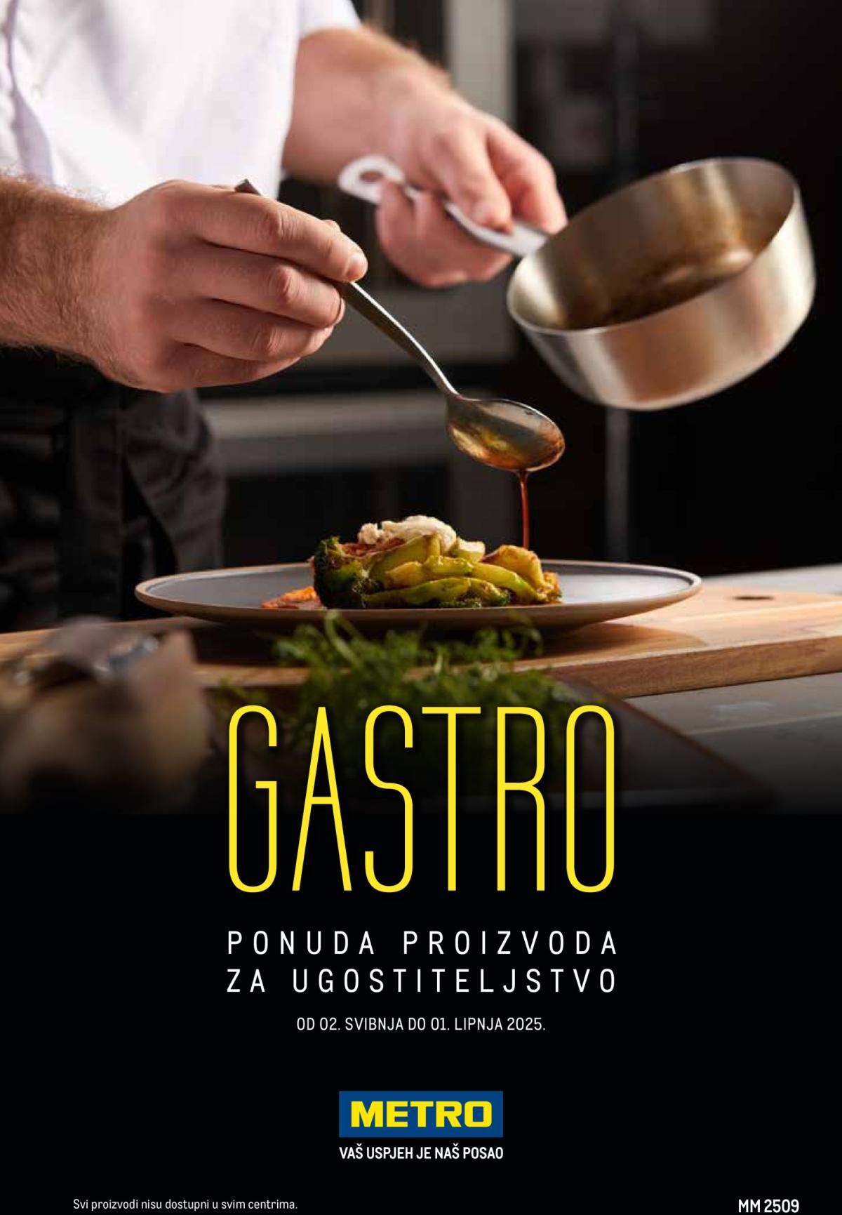 Metro - Gastro katalog vrijedi od 02.05. do 01.06.