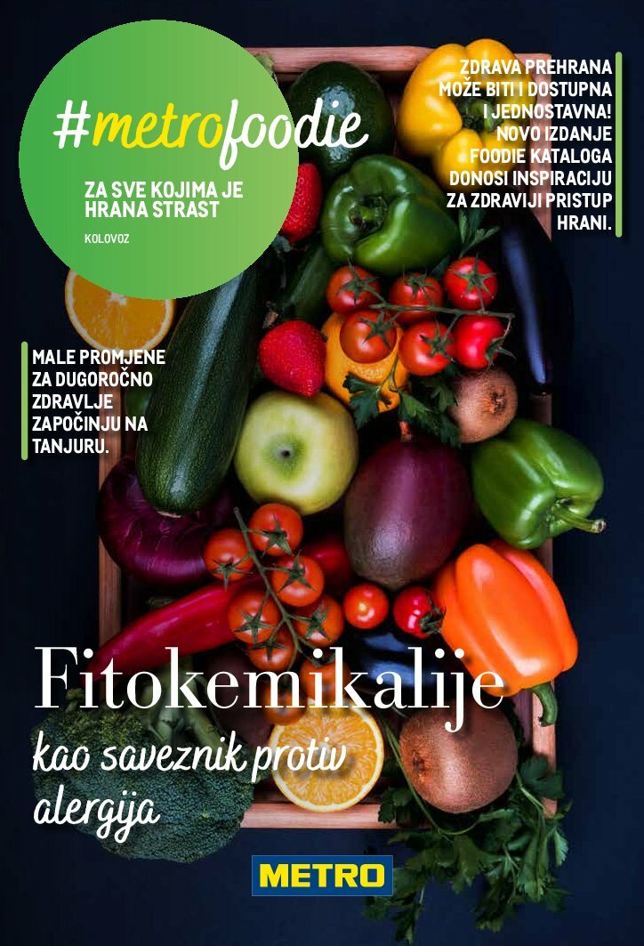 Prelistajte katalog Metro - #metrofoodie, vrijedi od 01.08. do 31.08.