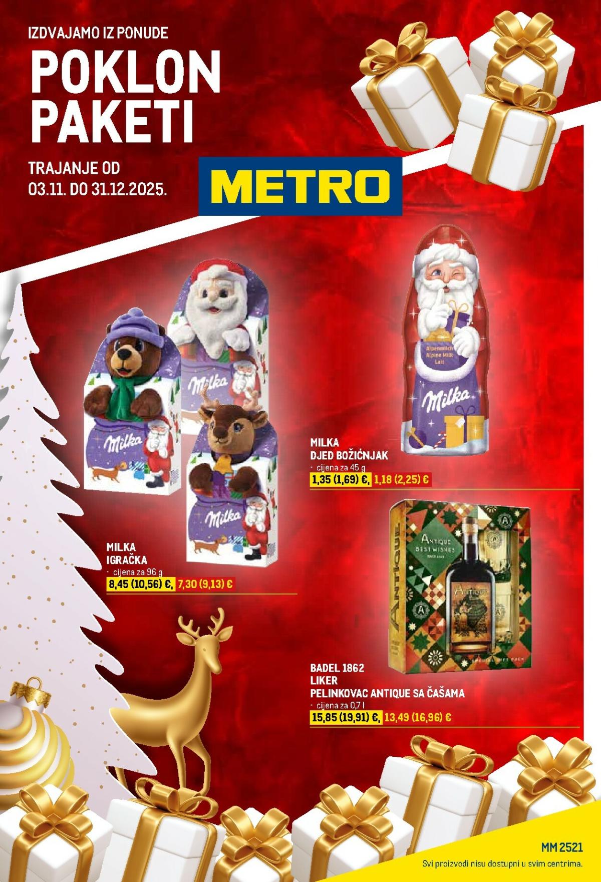 Prelistajte katalog Metro - Poklon ideje, vrijedi od 03.11. do 31.12.