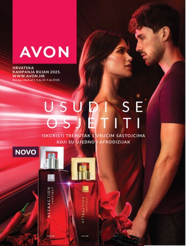 Prelistajte katalog Avon, vrijedi od 01.09. do 30.09.