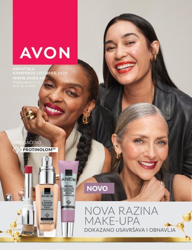 Prelistajte katalog Avon, vrijedi od 01.10. do 31.10.