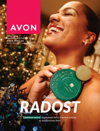 Prelistajte katalog Avon, vrijedi od 01.11. do 30.11.