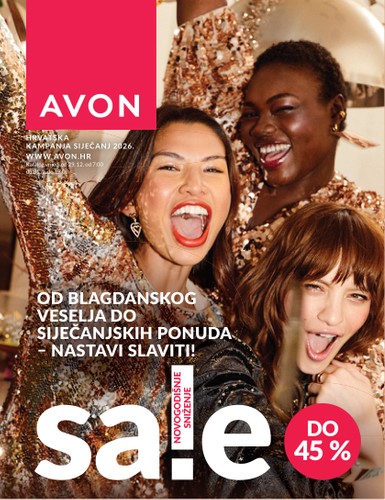 Prelistajte katalog Avon, vrijedi od 01.01. do 31.01.