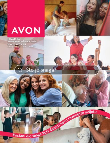 Prelistajte katalog Avon, vrijedi od 01.03.2026 do 31.03.2026