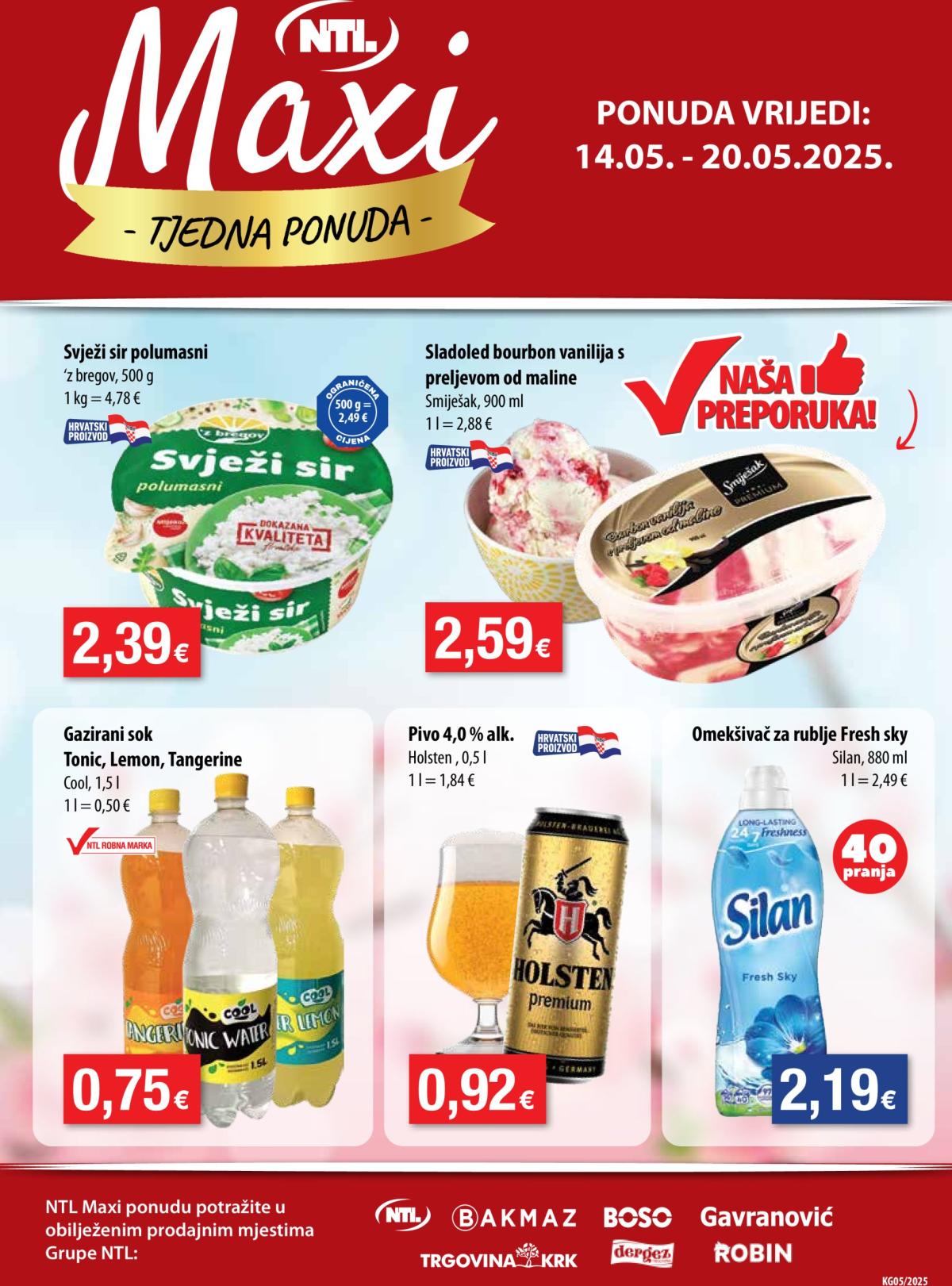 Prelistajte ovaj NTL - Maxi tjedna ponuda katalog, vrijedi od 14.05. do 20.05.