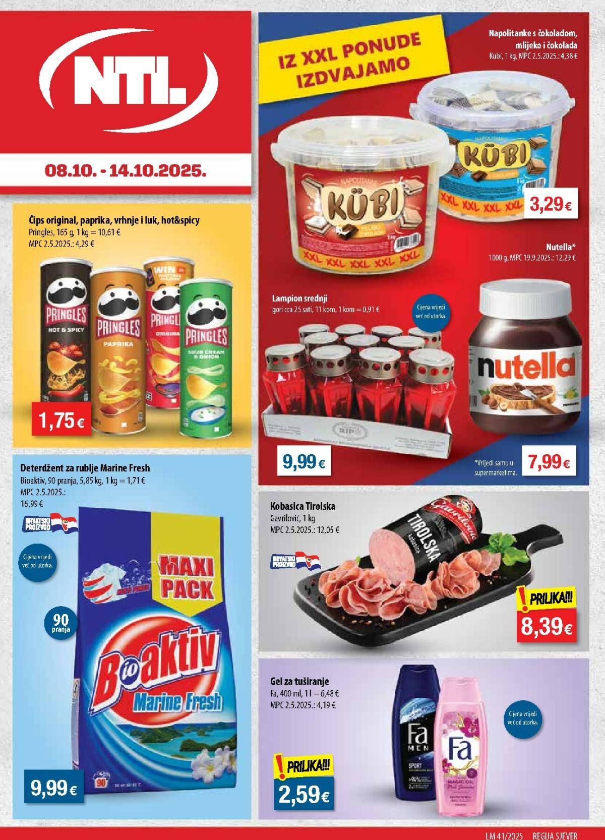 Prelistajte katalog NTL - Sjever, vrijedi od 08.10. do 14.10.