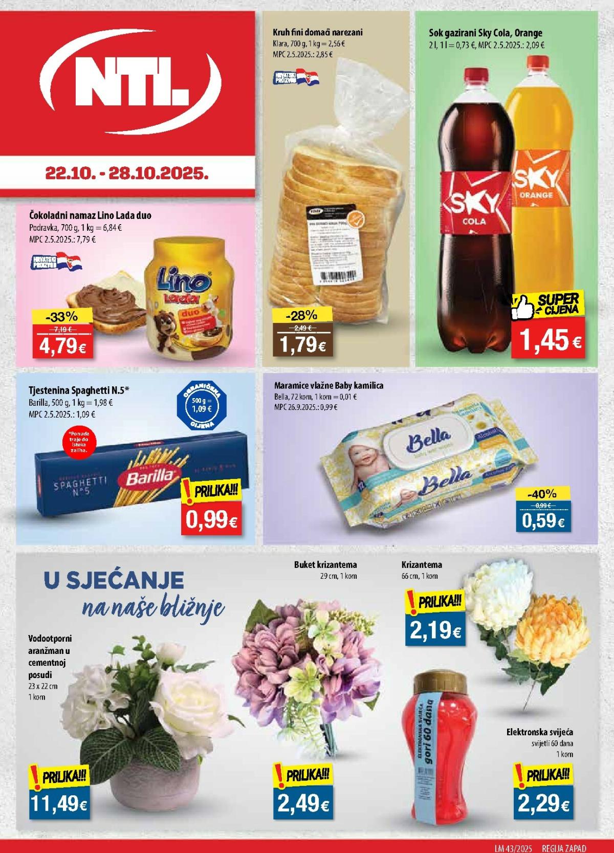 Prelistajte katalog NTL - Zapad, vrijedi od 22.10. do 28.10.