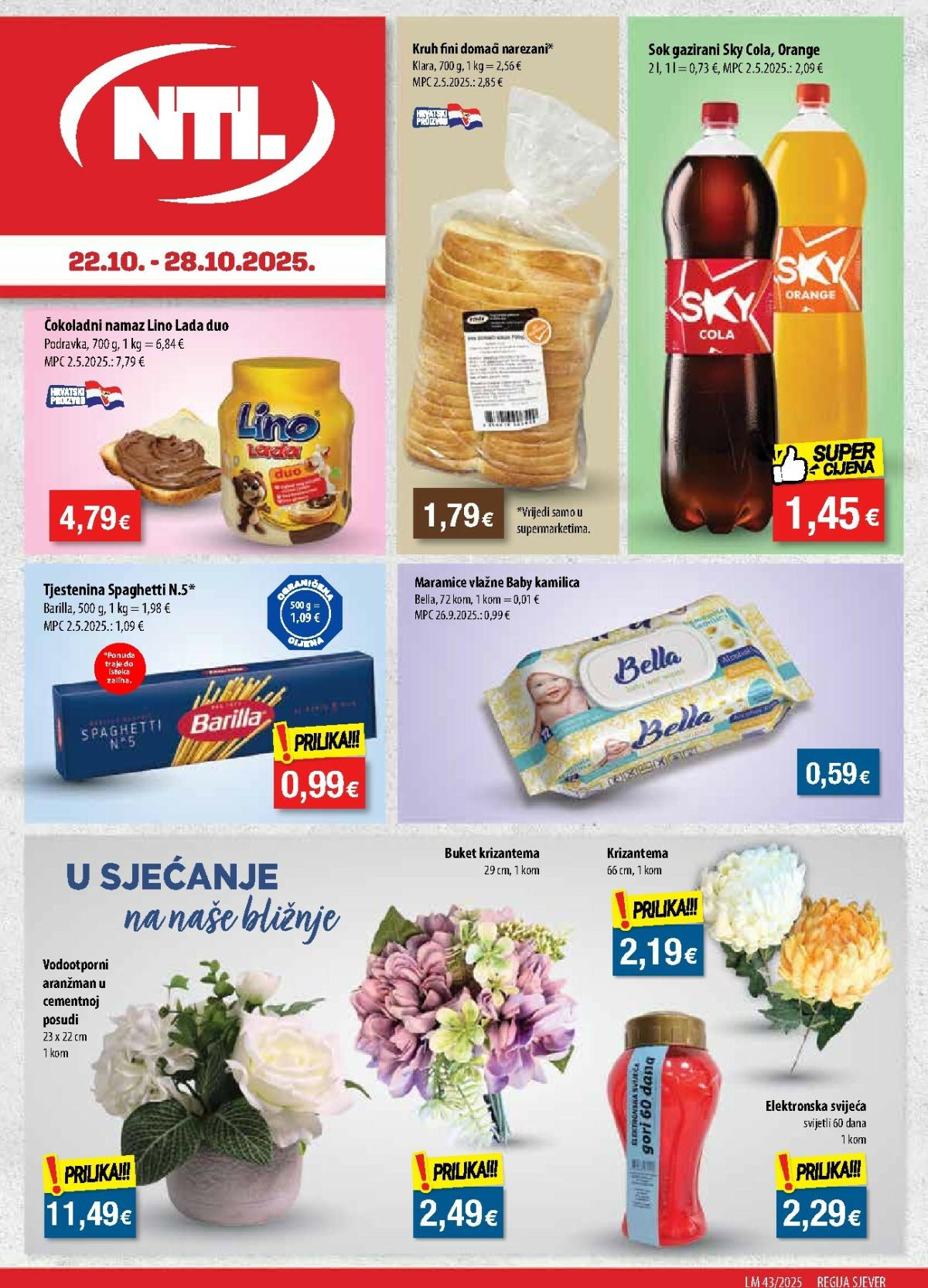 Prelistajte katalog NTL - Sjever, vrijedi od 22.10. do 28.10.