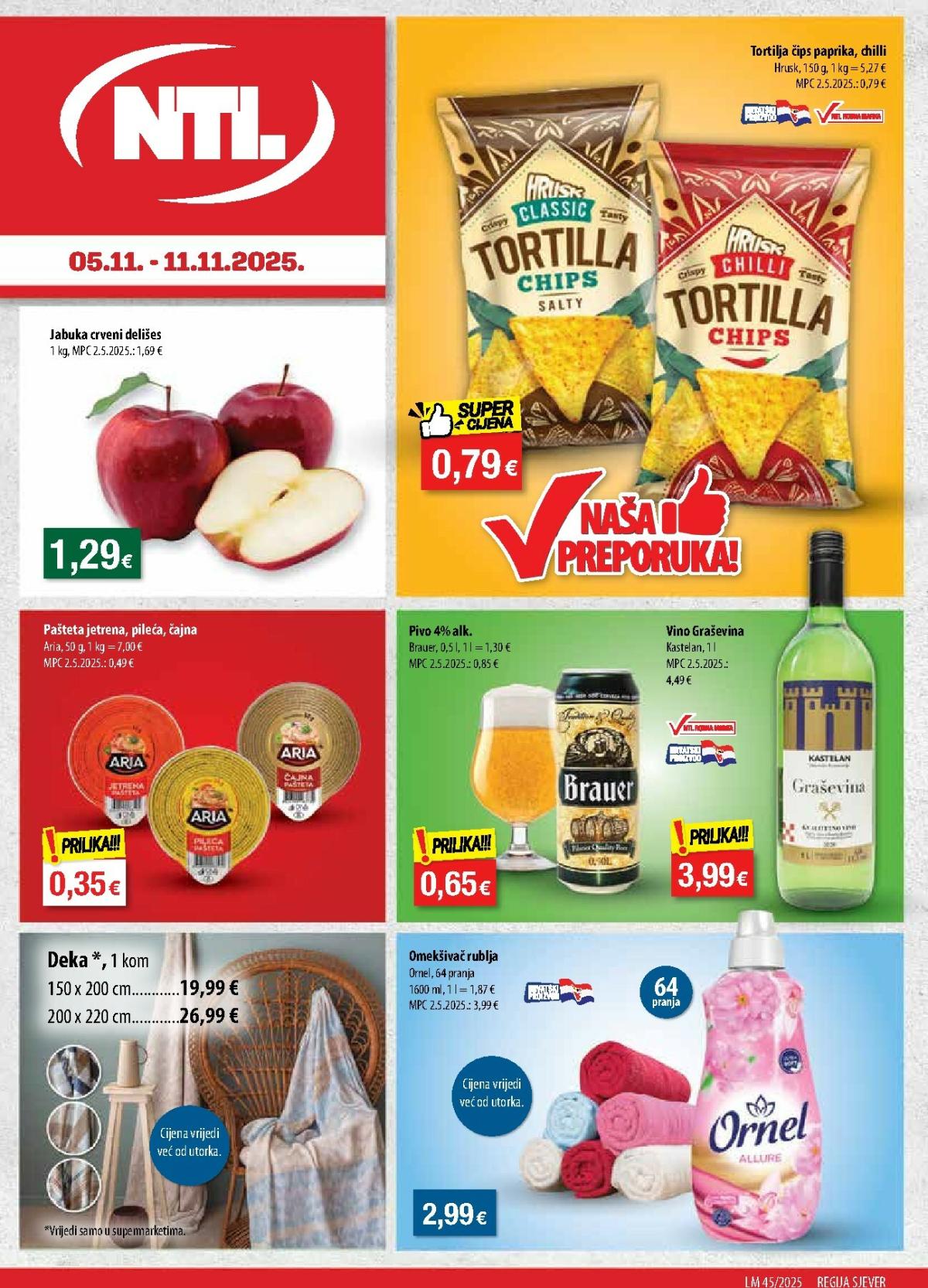 Prelistajte katalog NTL - Sjever, vrijedi od 05.11. do 11.11.