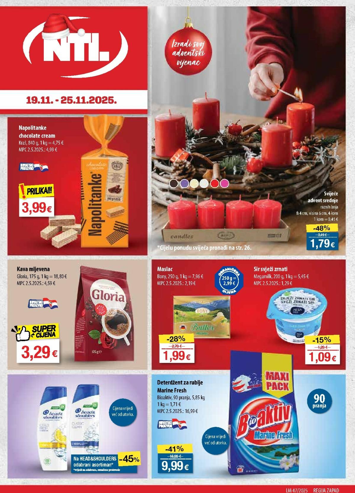 Prelistajte katalog NTL - Zapad, vrijedi od 19.11. do 25.11.