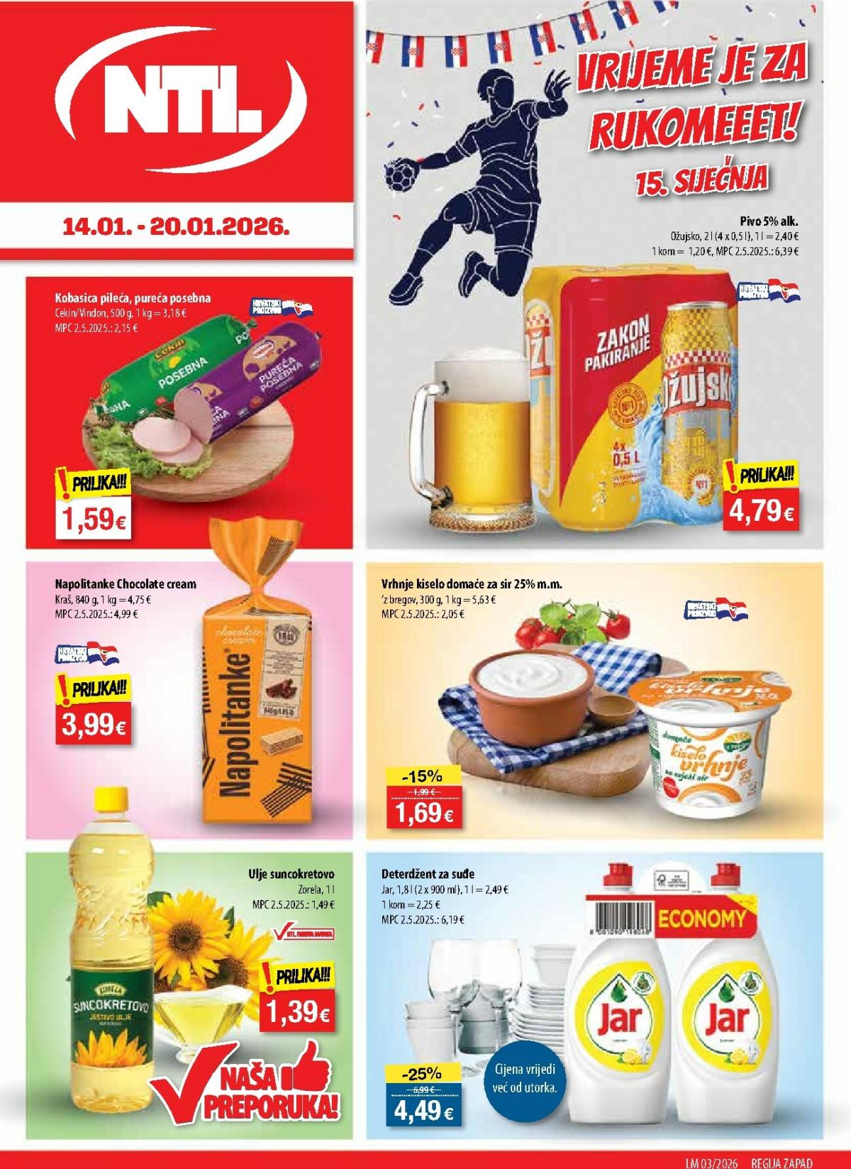 Prelistajte katalog NTL - Istok, vrijedi od 14.01. do 20.01.