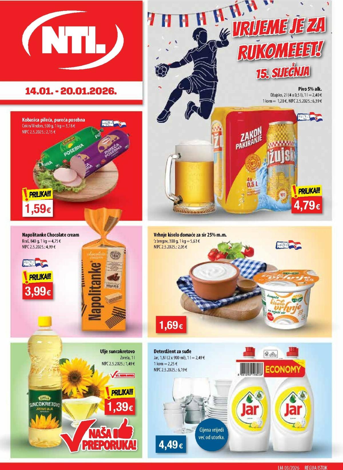 Prelistajte katalog NTL - Sjever, vrijedi od 14.01. do 20.01.