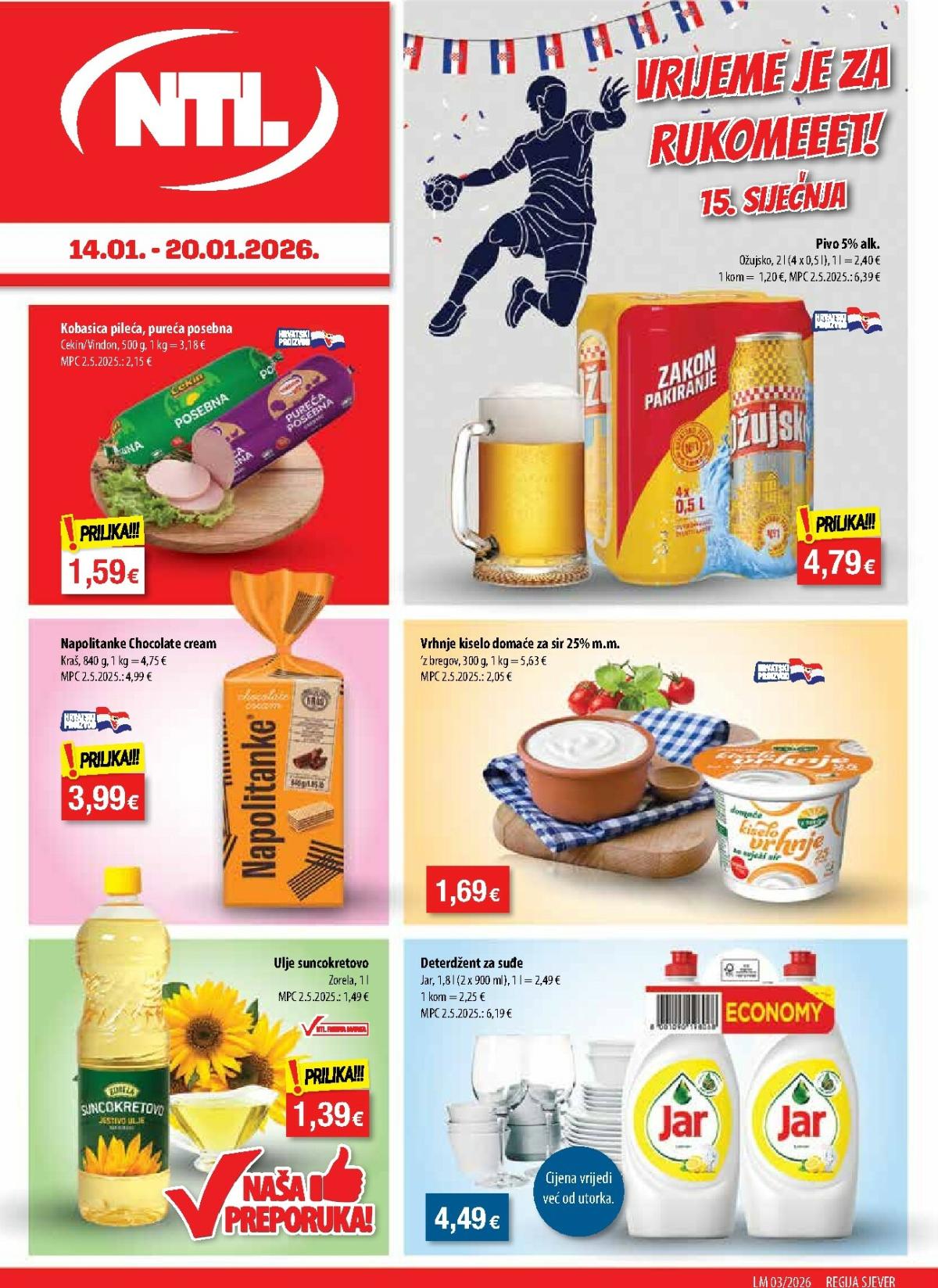 Prelistajte katalog NTL - Zapad, vrijedi od 14.01. do 20.01.