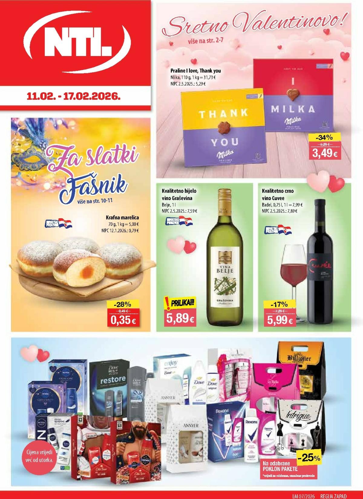 Prelistajte katalog NTL - Zapad, vrijedi od 11.02.2026 do 17.02.2026