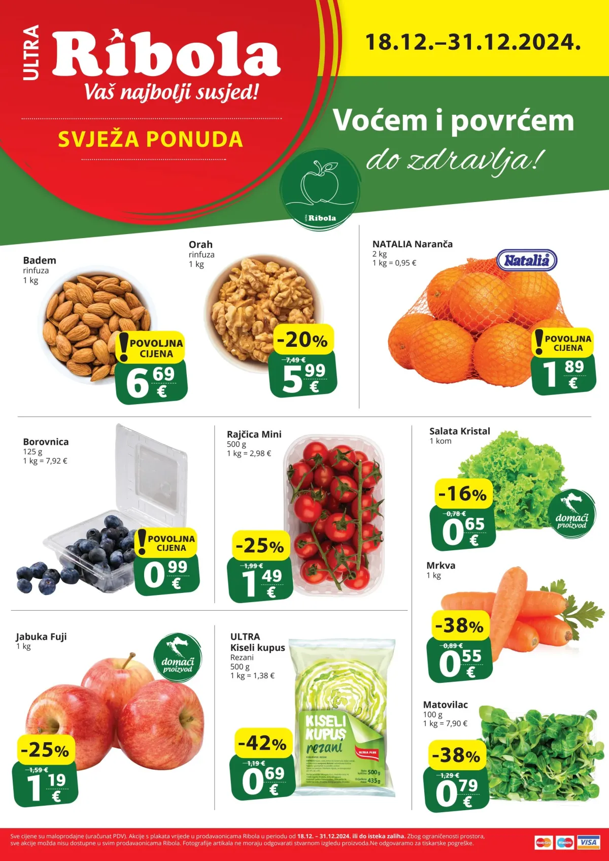 Ribola - Svježa ponuda katalog vrijedi od 18.12. do 31.12.