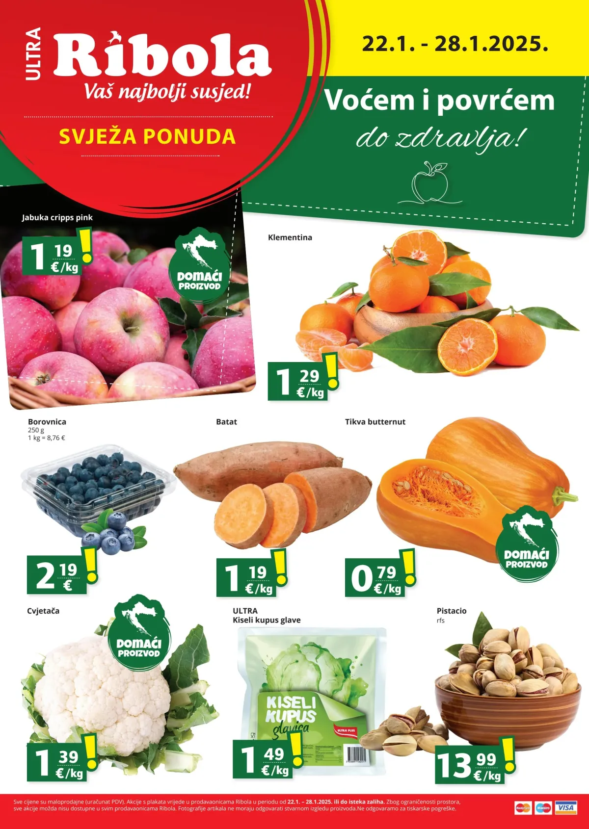 Ribola - Svježa ponuda katalog vrijedi od 22.01. do 28.01.