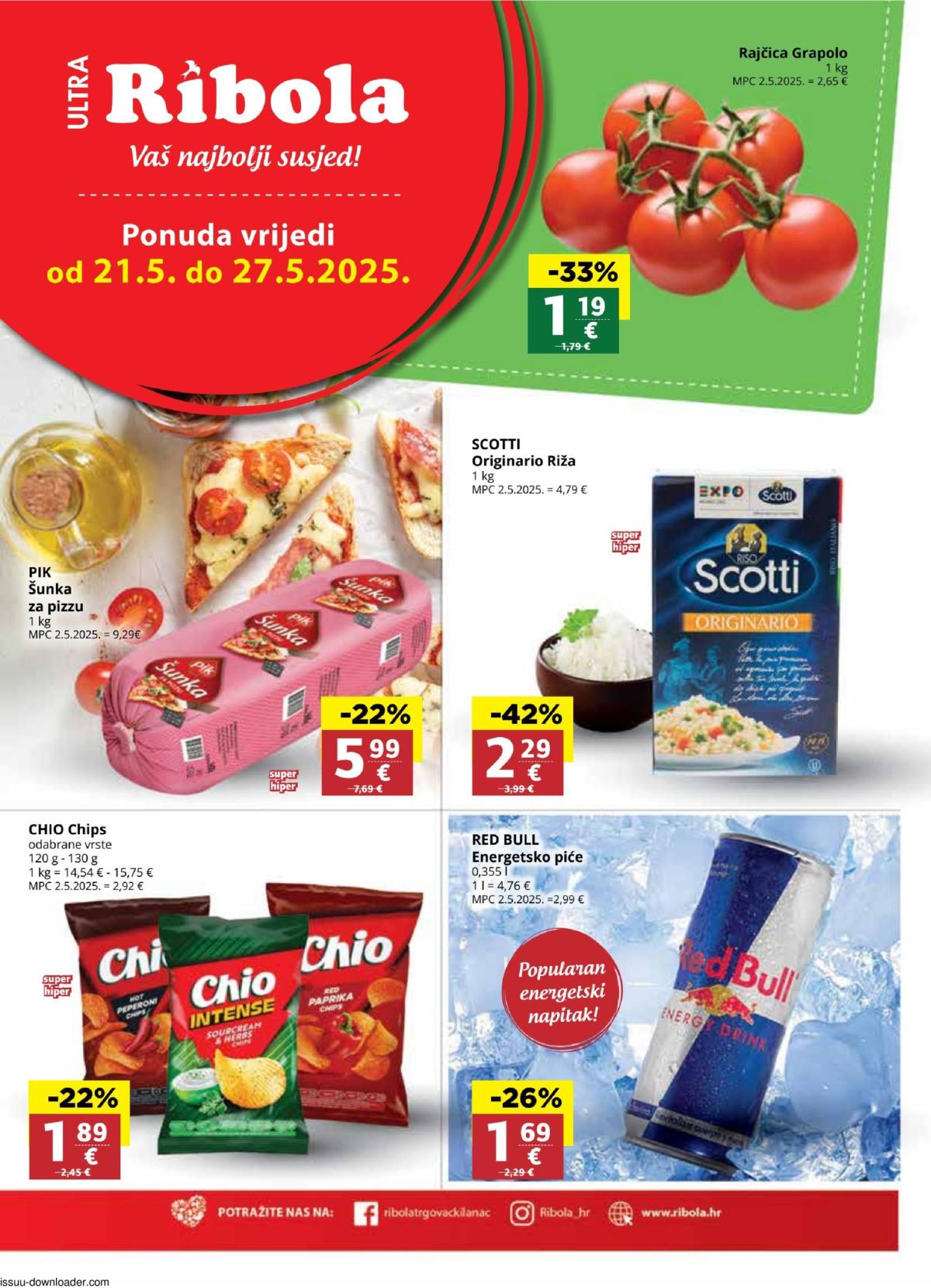 Prelistajte ovaj Ribola katalog, vrijedi od 21.05. do 27.05.