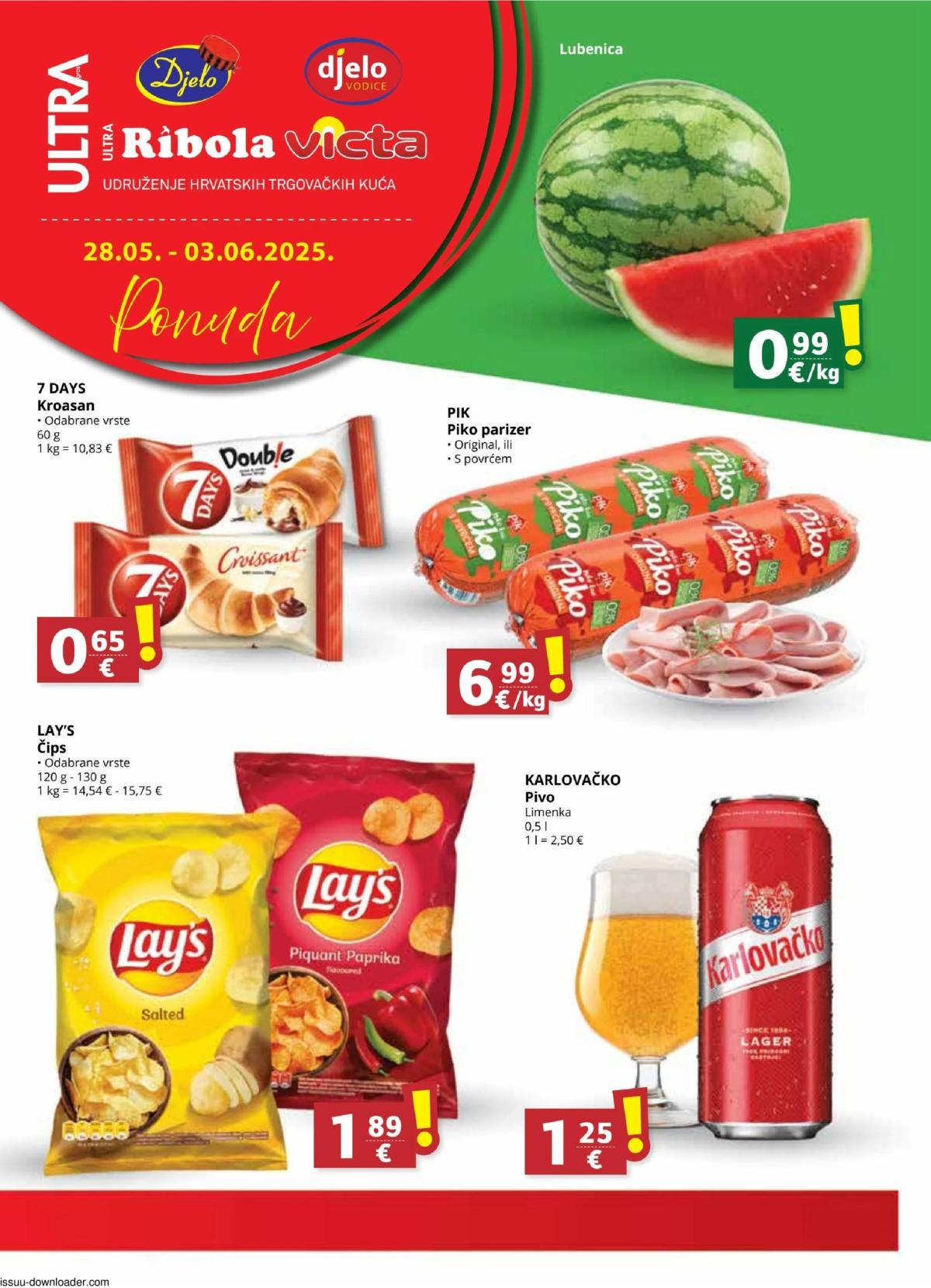 Prelistajte ovaj Ribola katalog, vrijedi od 28.05. do 03.06.