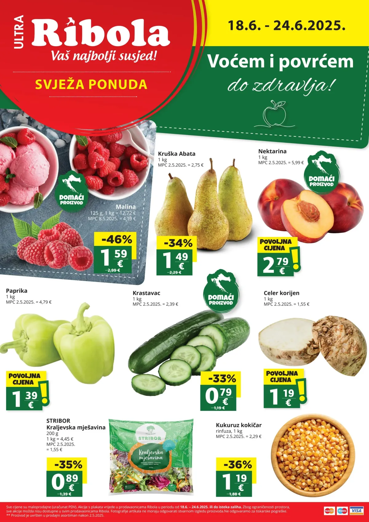 Prelistajte katalog Ribola - Voće i povrće, vrijedi od 18.06. do 24.06.