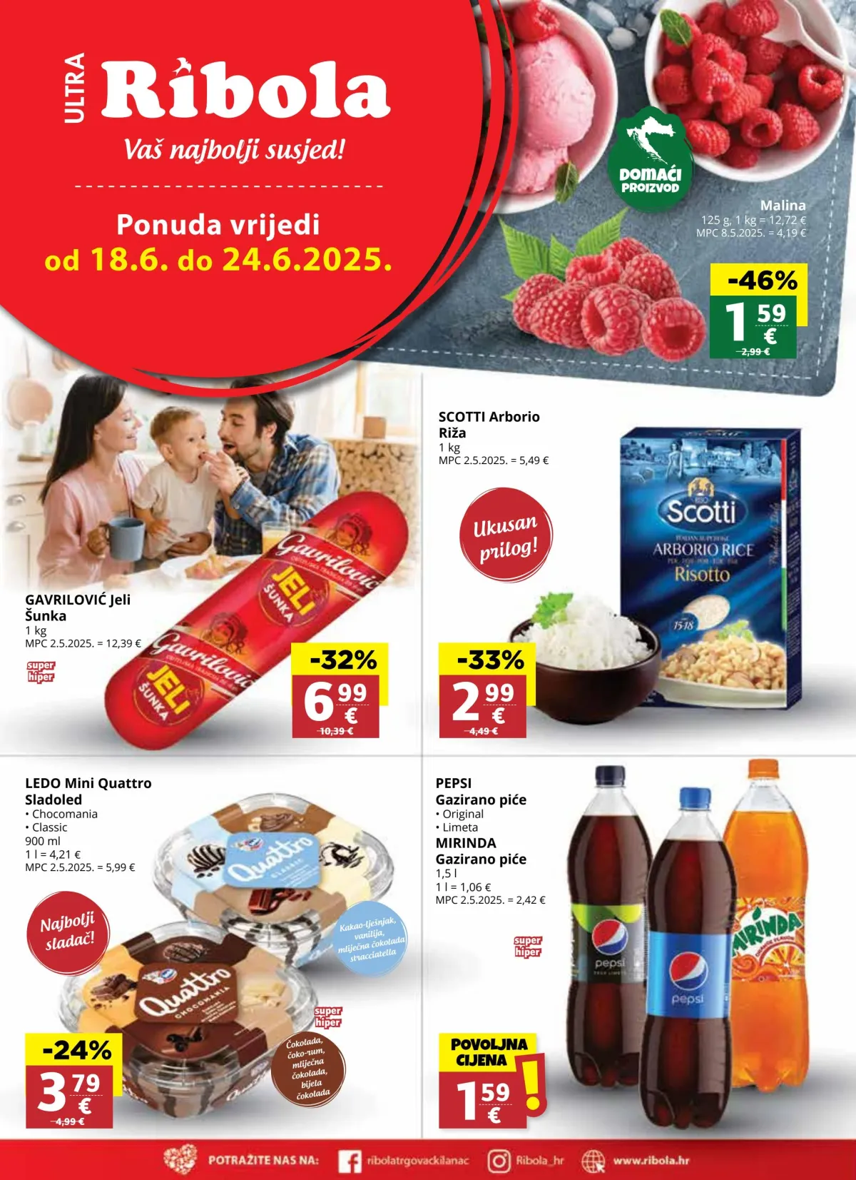 Prelistajte katalog Ribola, vrijedi od 18.06. do 24.06.
