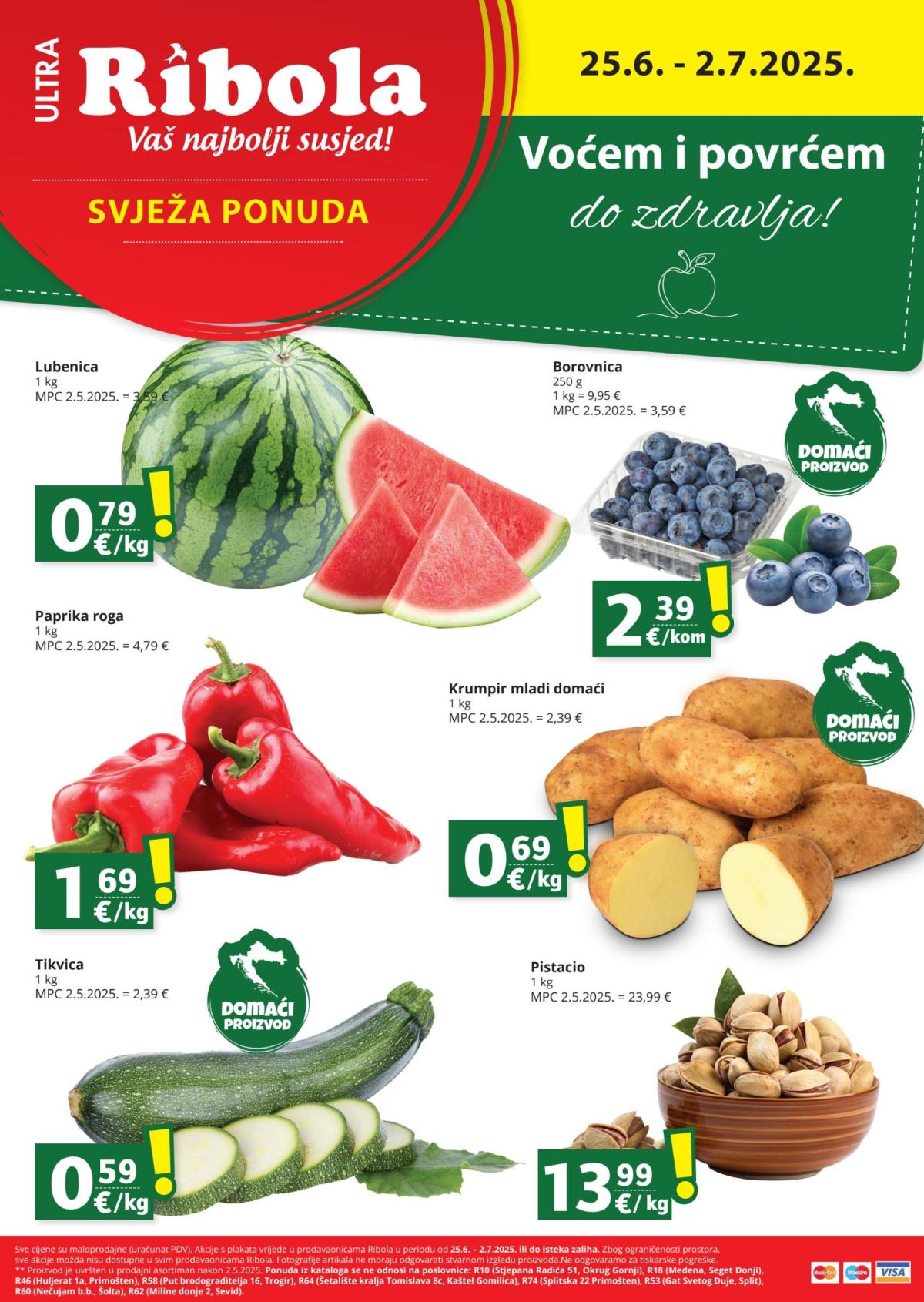 Prelistajte katalog Ribola - Svježa ponuda, vrijedi od 25.06. do 02.07.