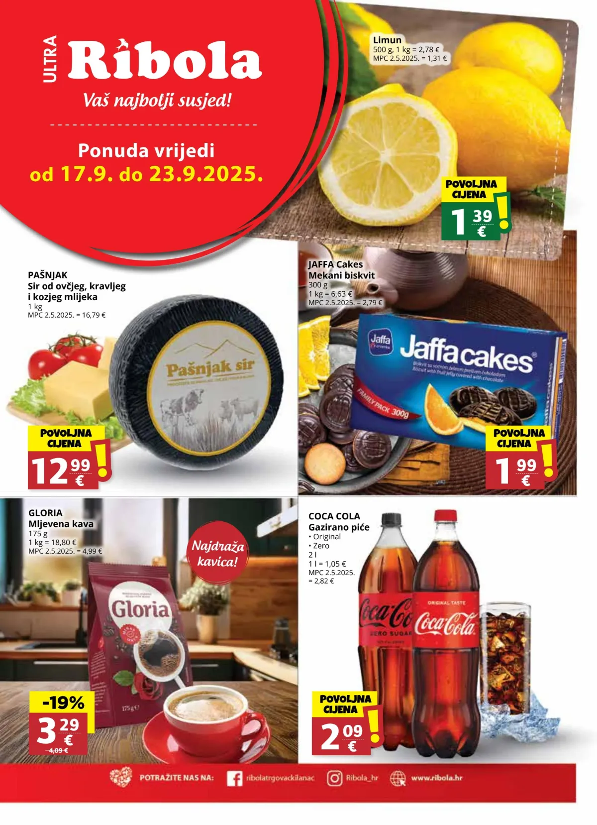 Prelistajte katalog Ribola, vrijedi od 17.09. do 23.09.