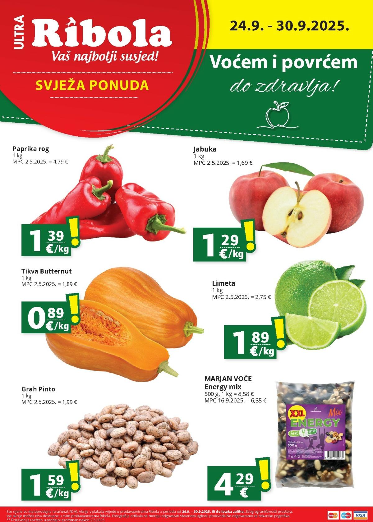 Prelistajte katalog Ribola - Svježa ponuda, vrijedi od 24.09. do 30.09.