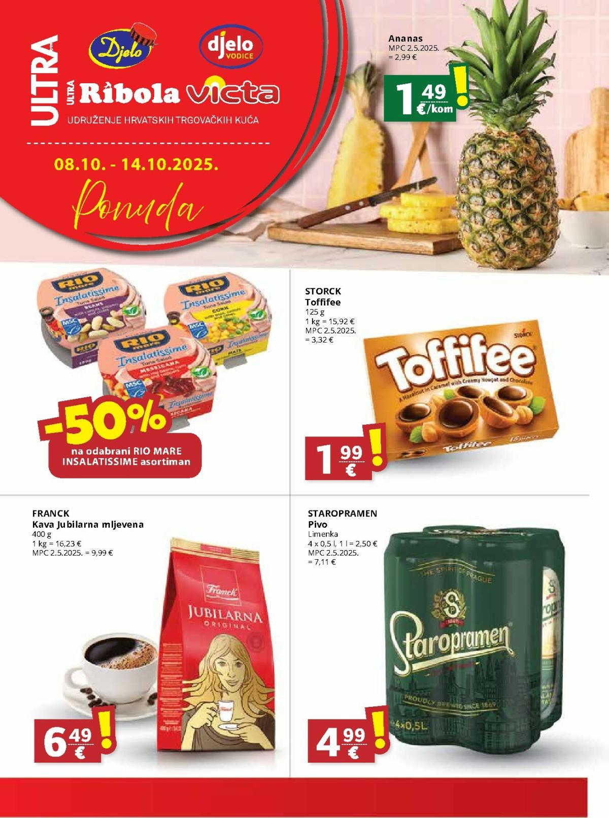 Prelistajte katalog Ribola, vrijedi od 08.10. do 14.10.