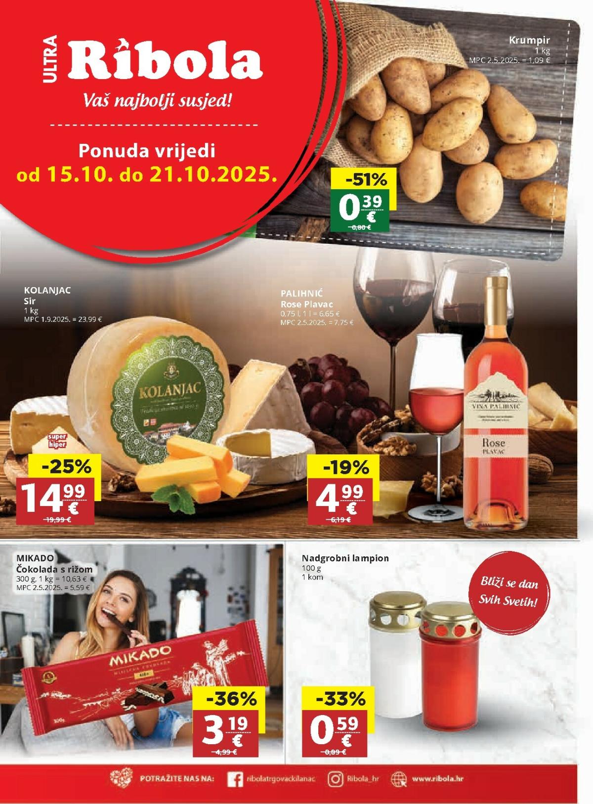 Prelistajte katalog Ribola, vrijedi od 15.10. do 21.10.