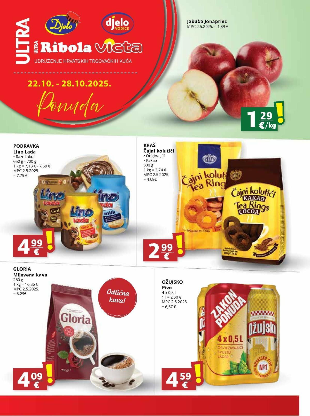 Prelistajte katalog Ribola, vrijedi od 22.10. do 28.10.