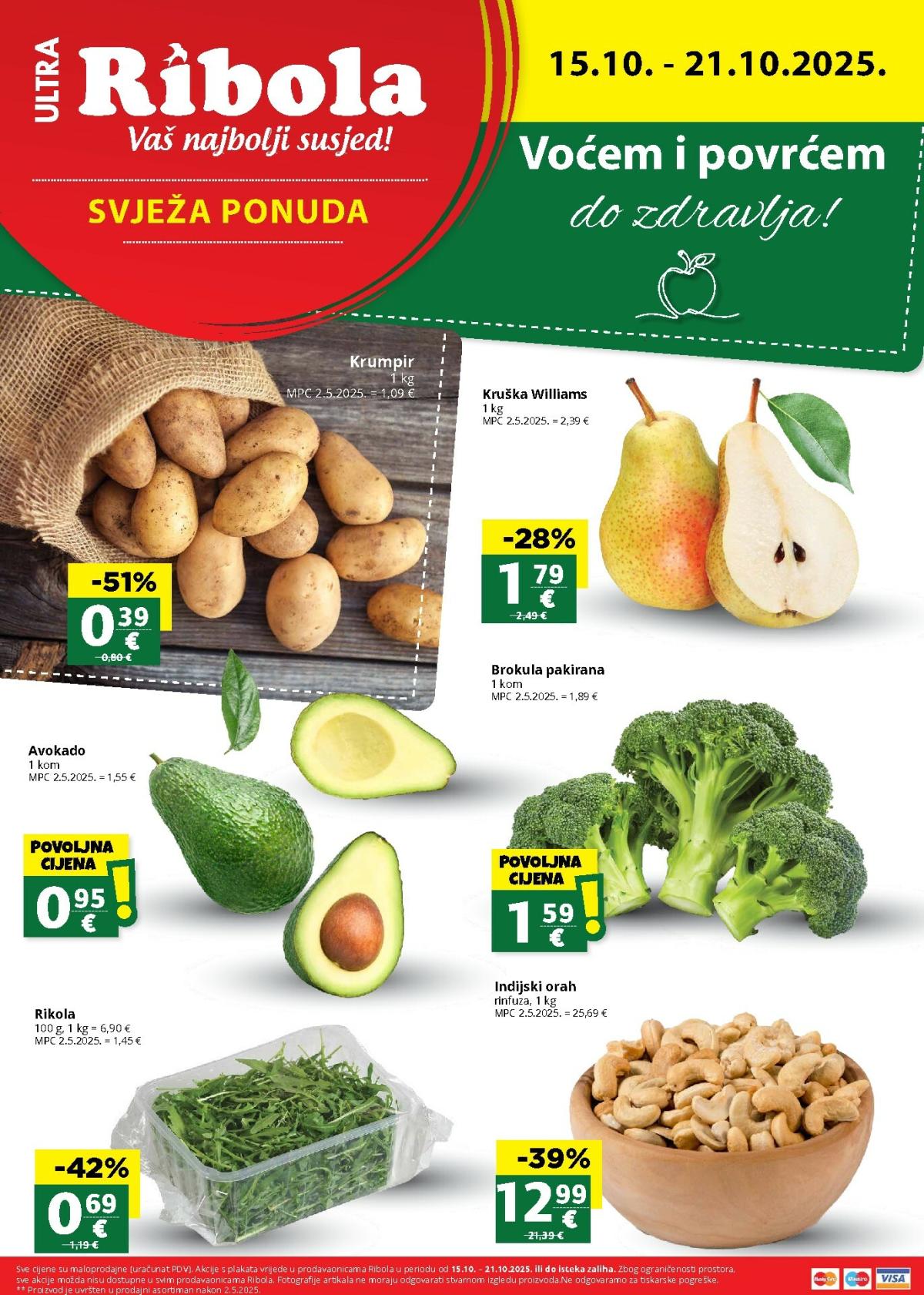 Prelistajte katalog Ribola - Super ponuda, vrijedi od 15.10. do 21.10.