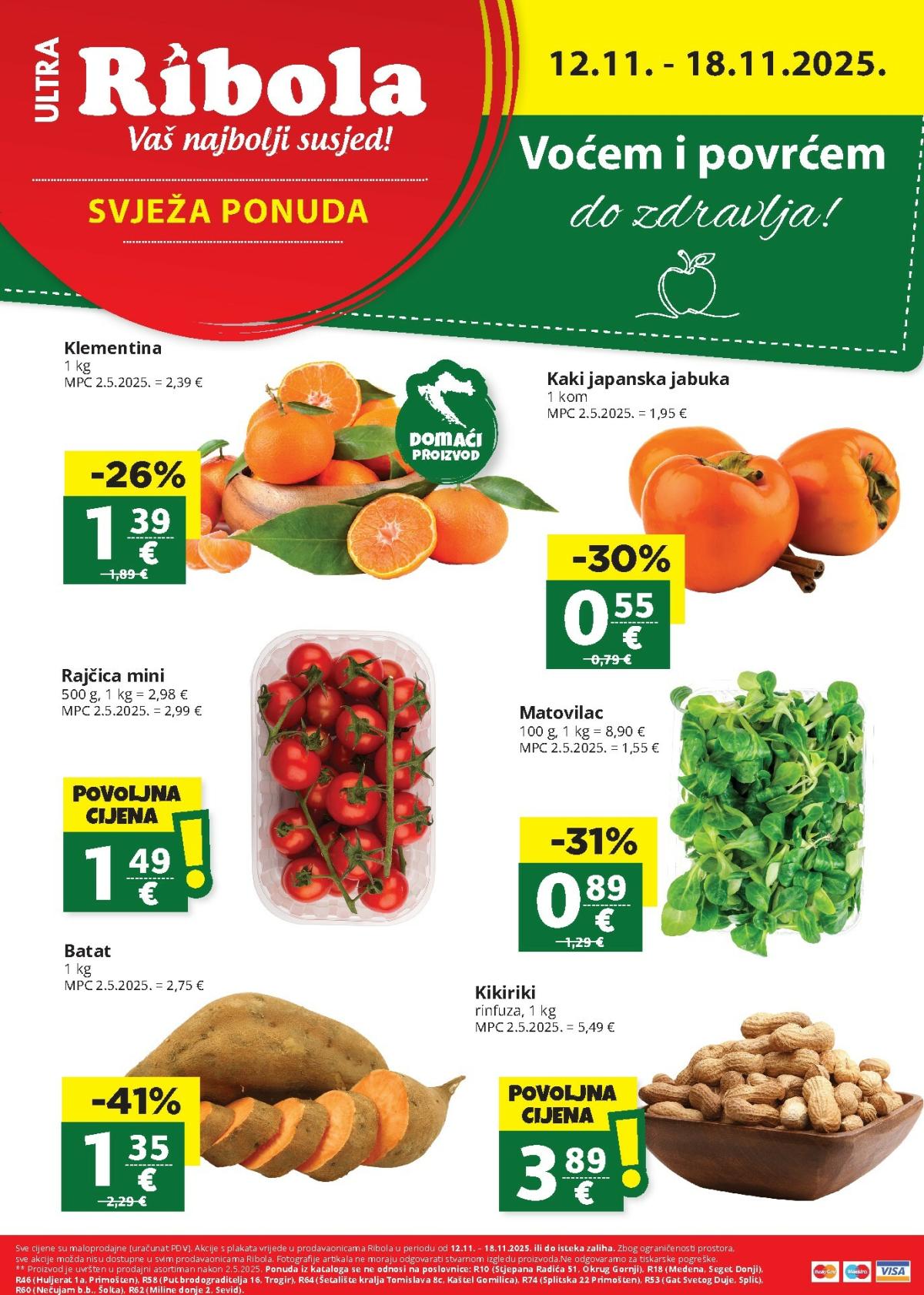 Prelistajte katalog Ribola - Svježa ponuda, vrijedi od 12.11. do 18.11.
