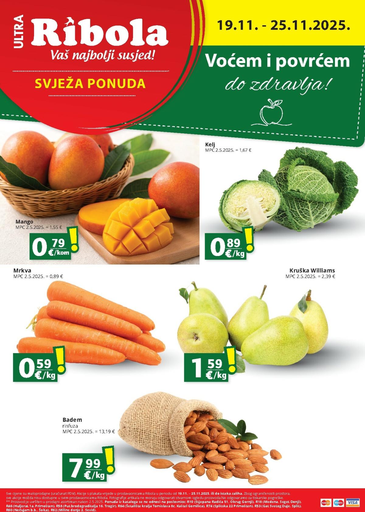 Prelistajte katalog Ribola - Super ponuda, vrijedi od 19.11. do 25.11.