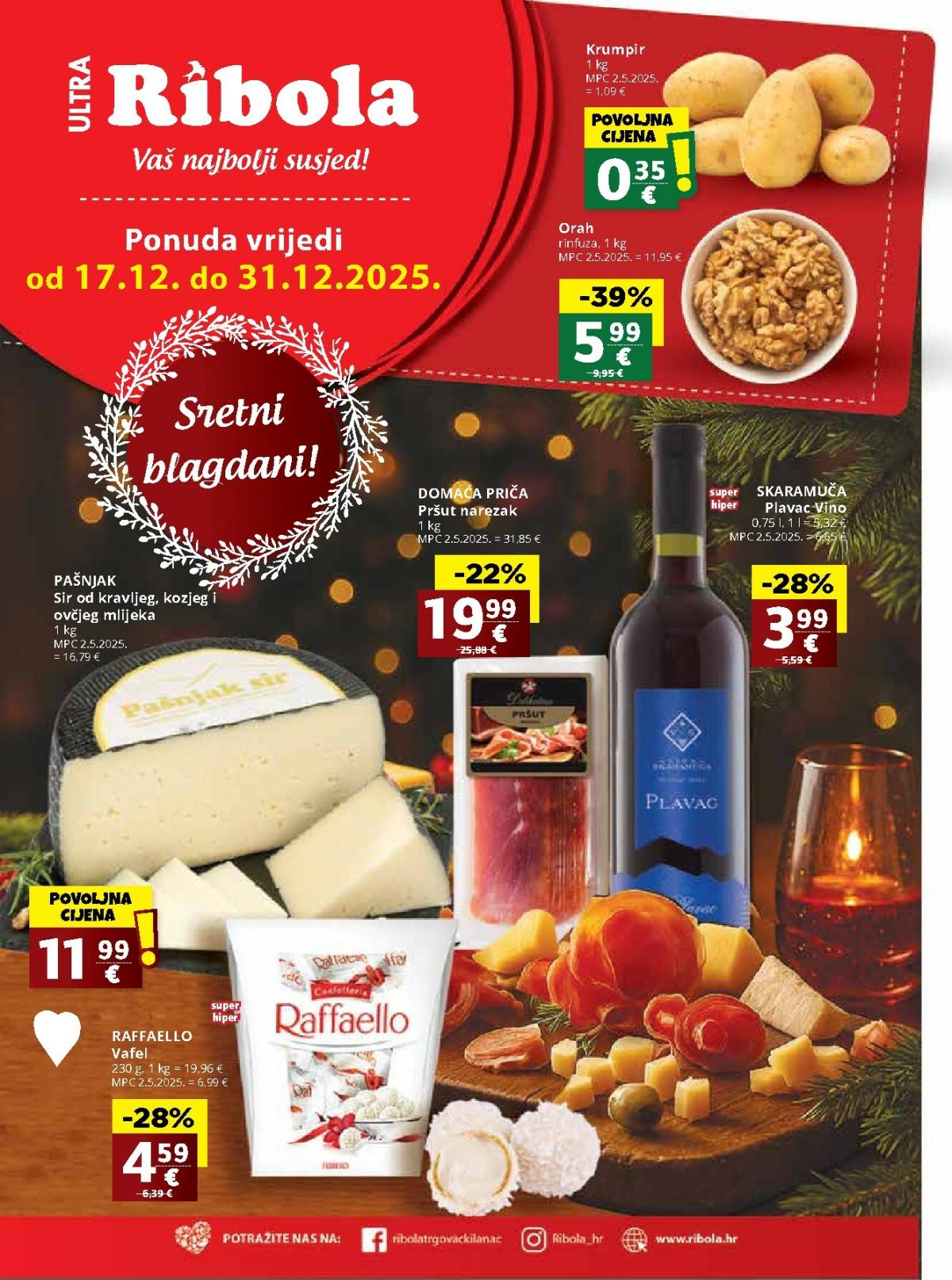 Prelistajte katalog Ribola, vrijedi od 17.12. do 31.12.