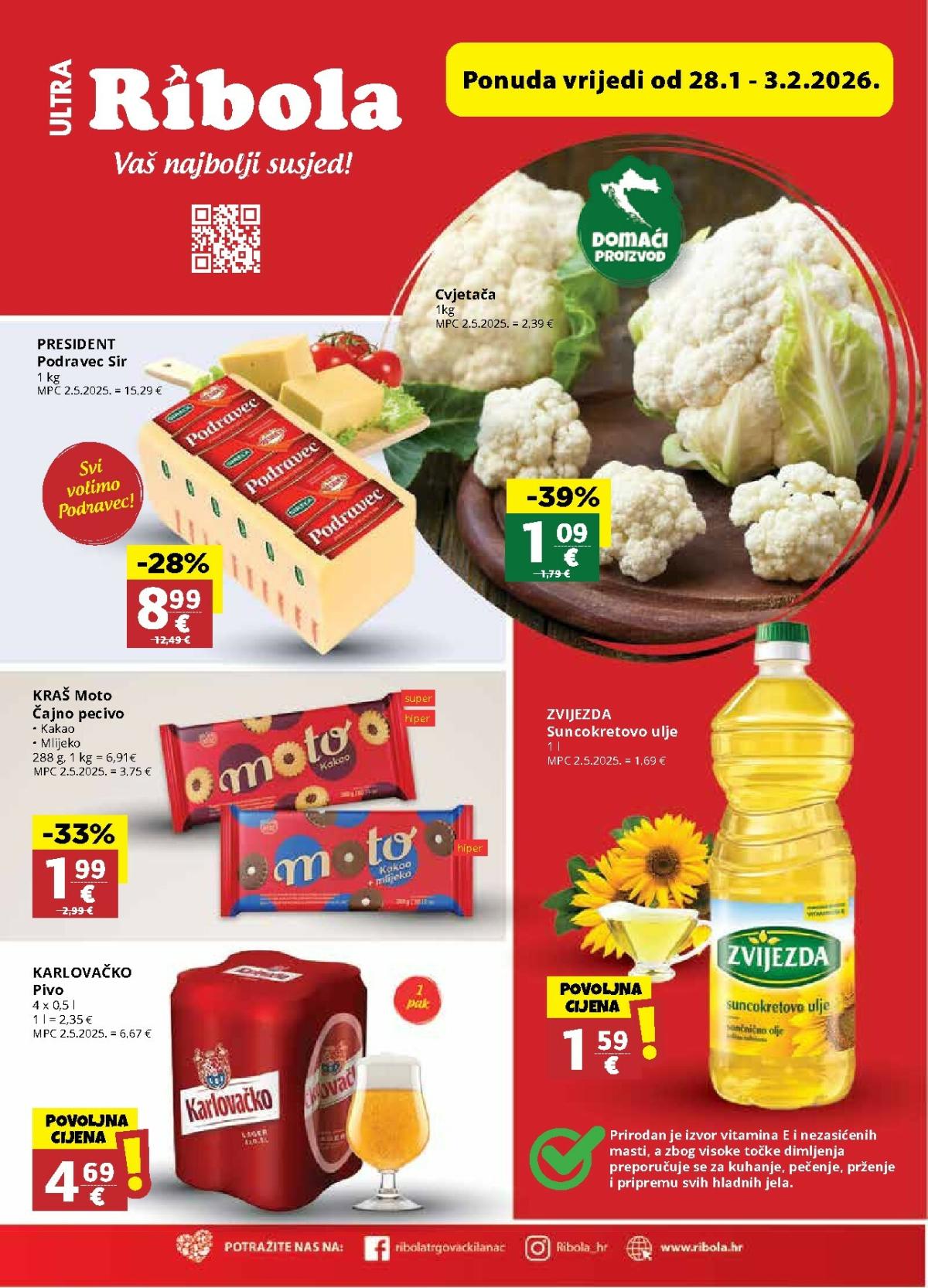 Prelistajte katalog Ribola, vrijedi od 28.01. do 03.02.