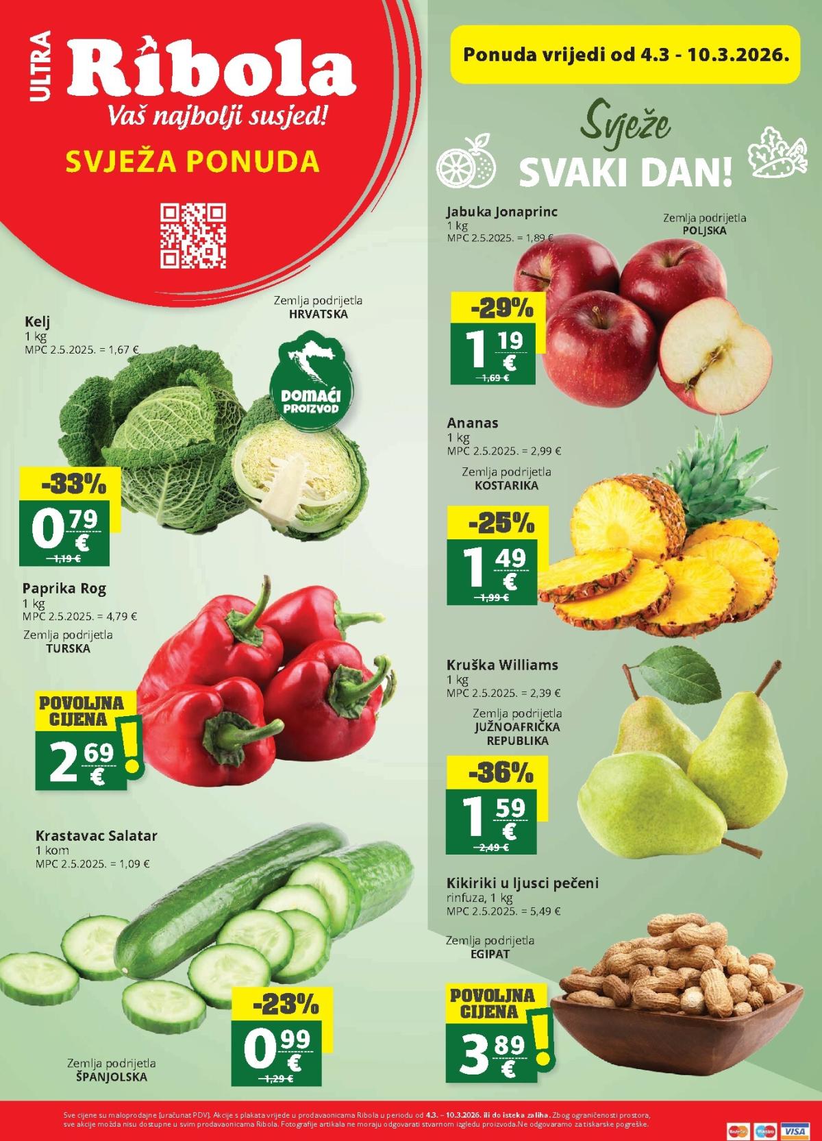 Prelistajte katalog Ribola - Super ponuda, vrijedi od 04.03.2026 do 10.03.2026